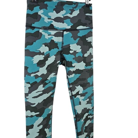 Lululemon Wunder Train High-Rise Tight 25" Heritage 365 Camo Tidewater Teal, 8 - Picture 9 of 9
